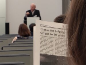 ©Brussels+ The foreign correspondents association API marked its 50th anniversary on 10 July. Since 1975, API has expanded to represent 400 members among 1,200 EU-accredited media professionals in Brussels, including audiovisual teams.